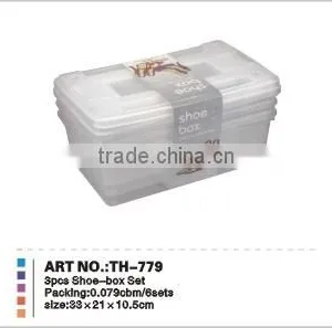 Shoe Box, PP Storage Container, PP Home Storage thumbnail-1