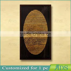 Gold Leaf Painting Framed Wall Art thumbnail-1