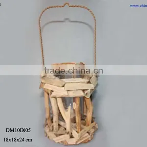 Drift Wooden Lantern thumbnail-1