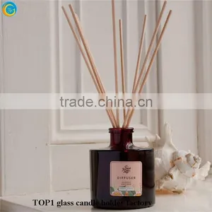 Cylinder Wine Glasses Glass Diffuser Bottle With Cork thumbnail-6