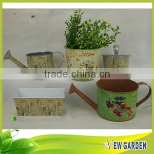 Artistic Modern Excellent Design Watering Can Shape African Flower Pots thumbnail-1