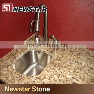 Newstar Cheap Granite Bathroom Vanity Tops With Ceramic Sink thumbnail-1