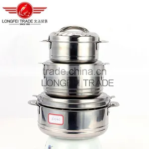 High Quality Kitchen Utensil Stainless Steel Pot Cooking Pot Set thumbnail-3