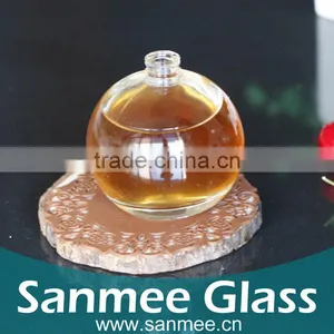 Supplies Beautiful Glass Jar 103ml Transparent Perfume Bottle Glass thumbnail-1
