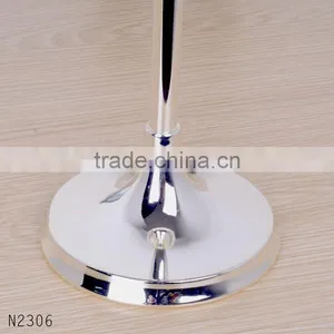 New Type Metal Plated Candle Holder With Crystal for Home Part Decorative Candlestick Stand Free Shipping thumbnail-6
