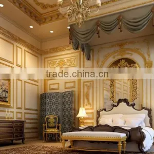 Classic Royal Italian Style 3d Rendering Design for Commercial Reception Hall BF12-03314k thumbnail-5