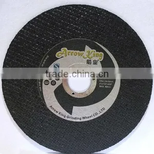 4-1/7" 105x1.2x16mm Super-thin Flat Resin Bonded Reinforced Metal Cutting Disc thumbnail-1