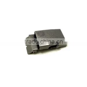 Hot Sale 1-1/2" Metal Stamping Steel Military Buckle for Belt Garment, Antique Nickel Plate With Tip thumbnail-3