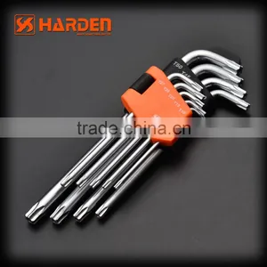 Professional Heat Treat 9PCS Medium Torx Key Wrench thumbnail-1