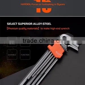 9 Pcs Long Hex Key Wrench thumbnail-3