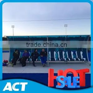 Moveable Football Dugout With Branding for Home and Away Team thumbnail-2