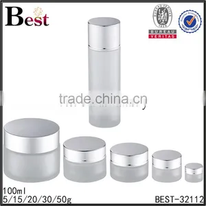 All Size Glass Airtight Metal Containers Cosmetic Metal Container With Aluminum Cap thumbnail-6