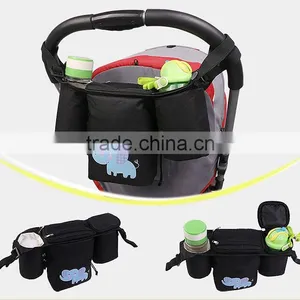 Three Pockets Troller Baby Milk Cooler Bag thumbnail-4