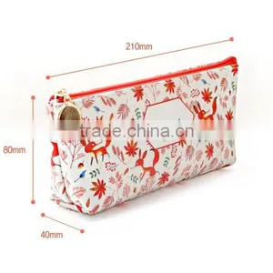 2017 New Design Small Fresh Colorful Pencil Case Pencil Pouch for School for Kids thumbnail-2