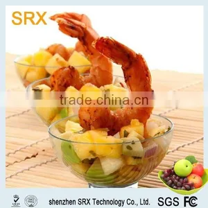 Custom Tiny Plastic Bowls, Party Dessert Cocktail Plastic Bowl,round Clear Holder Wedding Plastic Bowl thumbnail-1