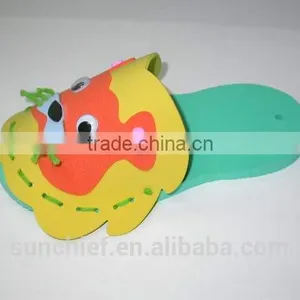 DIY Foam Craft Slippers thumbnail-5