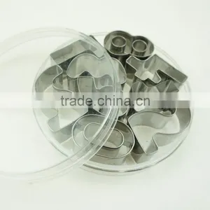 47100 9pcs Number Shape Cake Cookie Cutter ,fondant Cake Decorating Tools thumbnail-4