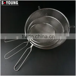 43016 Set of 3 Fine Mesh Stainless Steel Strainers thumbnail-2