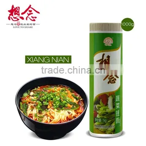 1000g Vegetable Noodles Low Carb Pasta Instant Noodle Xiang Nian Brand thumbnail-1