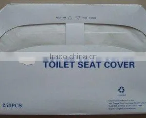 Disposable Paper Toilet Seat Cover for Travel thumbnail-1