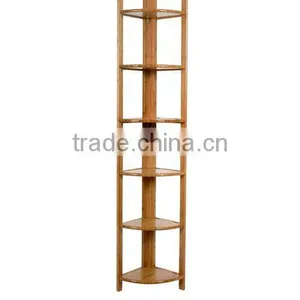 Hotsell Bamboo Bathroom Corner Shelf thumbnail-1