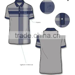 Italy Design Services for Men's Fashion Four Button Polo Shirt ODM thumbnail-1