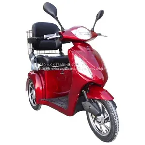 800W Lead-acid Electric Disabled Tricycle, CE Approved 3 Wheel Electric Scooter for Adults thumbnail-1