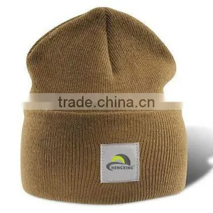 Cuff Blank Plain Ski Custom Knit Skull Beanie thumbnail-4