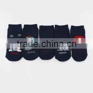 Children Boy Custom Non Slip Dots Terry School Socks thumbnail-1