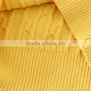 2015 TRENDY DESIGN KNITTED SWEATERS SOLID KIDS GIRLS PULLOVER SWEATERS APPLIQUED WITH BREASTPIN thumbnail-6