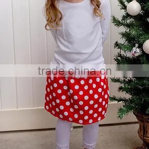 Christmas Girls Wholesale Baby Cotton Dress Knit Dresses Smocked Skirts thumbnail-2
