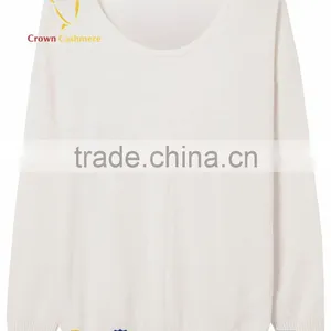 New Products 100% Cashmre Women Knitted Sweaters Pullover thumbnail-2