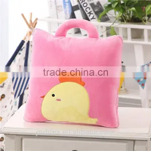 Custom Logo Funny Cute Polyester Embroidered Pillow thumbnail-3