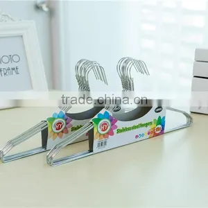 High Quality Factory Price PE Coated Metal Hangers for Clothes thumbnail-1