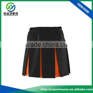 100% Polyester Double Knit Fabric Contrast Color Sport Skirt for Woman thumbnail-1