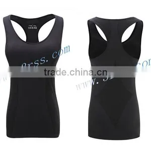 Womens Supplex Fitness Padded Yoga Bra Tops thumbnail-1