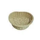 Handdweaved Heart- Shape Rattan Storage Basket Washable and Durable thumbnail-1