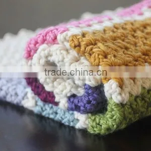 DIY Craft Kits Afghan Blanket Sets Easy Chunky Crochet V-stitch Knitted Craft Kit thumbnail-3