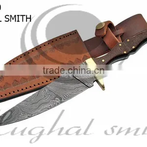 Damascus Steel Knife With Micarta Handle ms 7180 thumbnail-1