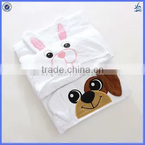 Wholesale Plain Baby Hooded Towels thumbnail-1