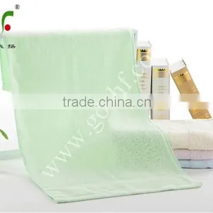 Good Quality 16S Sprial Bamboo Plain Dyed Jacquard Hand Towel thumbnail-2