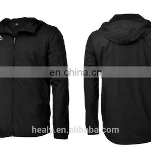 Healy 100% Polyester Lightweight Waterproof Hood Rain Jacket thumbnail-2
