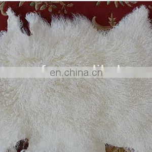 Mongolian Lamb Fur Skin Tibet Lamb Fur Pelt From China thumbnail-1