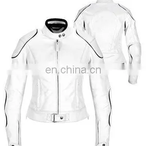 Leather Motorbike Jacket, Ladies Motorcycle Jacket,Racing Women Jacket thumbnail-1