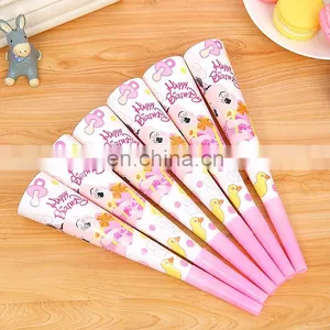 2017 Colorful Printing Kids Party Paper Horn thumbnail-4