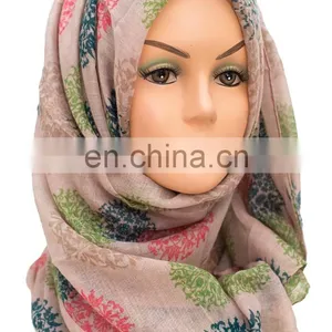 Scarf Women Hijab New Fabric Print Wholesale Price thumbnail-3