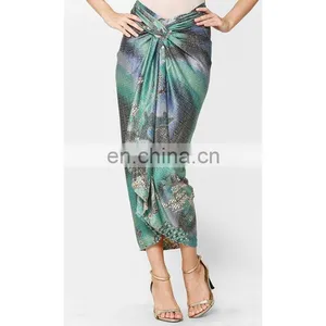 Polyester Sarongs High Quality India Pareos thumbnail-1