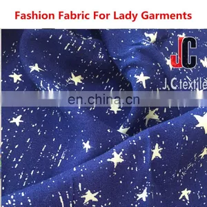 JC Fabric Import and Export Corporation New Design 100% Rayon Multi-color Fabric Silk Soft Poplin Printed Overlay Fabric thumbnail-3
