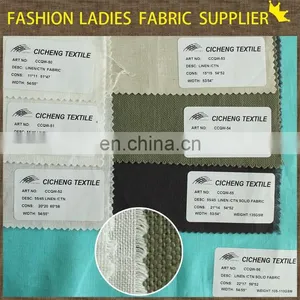 2014 New Design 55%ctn45%viscose Yarn Dye Fabric,linen/viscose Yarn Dye ,viscose/cotton Fabric thumbnail-2