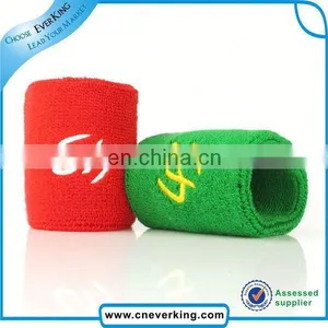 Custom Terry Blend Elastic Fibre Athletic Wristband Factory Wholesale thumbnail-2